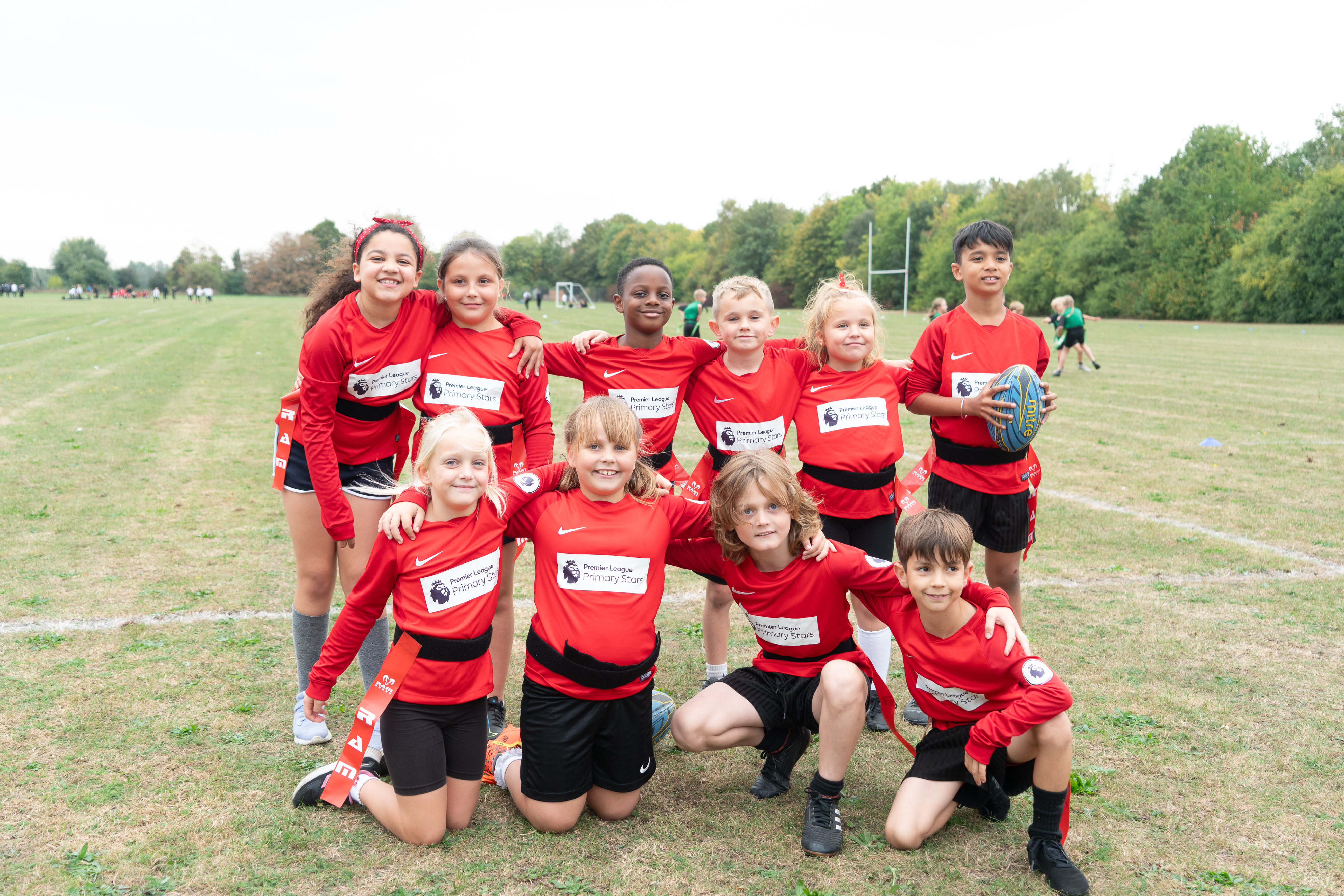 sports team of st botolphs at annual aletheia trust sports day